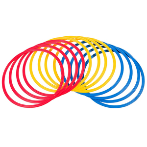 Anelli di allenamento di calcio per allenamento <span class=keywords><strong>Fitness</strong></span> cerchio loop rapidi cerchi agili per bambini set di anelli di salto a campana - Product Image 5