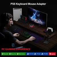 Adaptador de Juegos Gamwing Monster, Convertidor de Teclado y Ratón, Convertidor de Videojuegos para PS5, PS4, PC, Xbox X/S, Nintendo Switch