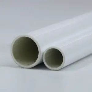 Fábrica de fibra de vidro Durável Colorido Tubo de Fibra Com 100% de Material De Fibra De Vidro