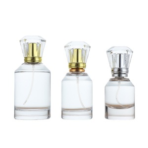 ขวดน้ำหอมแก้วหรูหราคุณภาพสูงแบบ OEM พร้อมโลโก้สั่งทำ ขนาด 10 มล. 30 มล. 50 มล. 100 มล. พร้อมฝาปิด - Product Image 3
