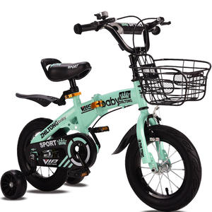Vélo pliable pour enfant Zhiltong, 12, 14, 16 pouces, avec roulettes et panier, pour enfants de 2 à 6 ans - Product Image 2