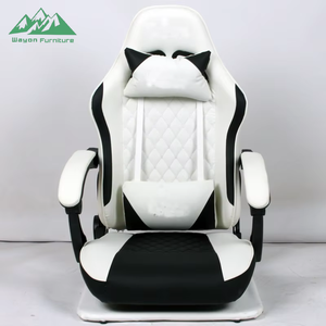 Chaise de jeu Wayon E-Sports en cuir, design moderne et simple, pivotante, avec accoudoirs réglables en <span class=keywords><strong>angle</strong></span>. - Product Image 1