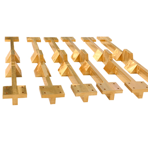 C83600 Piezas mecanizadas de torneado CNC Placa deslizante de bronce para piezas fundidas grandes - Product Image 2