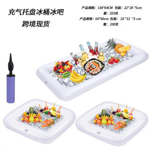 ถาดน้ำแข็งทรงสี่เหลี่ยมแบบพกพาสำหรับใส่ผลไม้และสลัด สำหรับกระเป๋าเก็บความเย็น - Product Image 5