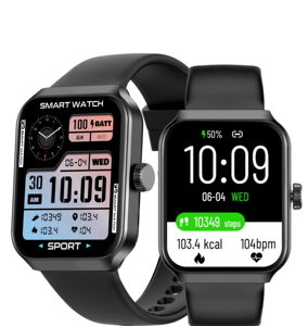 New 1.83 inch đa-quay số BT cuộc gọi Heart Rate giấc ngủ Pedometer calorie thông minh thể thao đồng hồ nx25 - Product Image 1