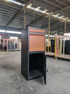 Armoire de livraison moderne en acier Armoire à colis de vente directe d'usine Boîte aux lettres chaude ouverte - Product Image 4