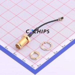 HJ-IPEX1-SMA-RG1.13-40mm RF Cable RF ( Input End Output End: SMA to IPEX )( Cable Length: 4cm ) - Product Image 1