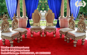 Chaises de cérémonie tulum en cuir de Style moderne, chaises de cérémonie de mariage, exposition parfaite pour un mariage - Product Image 5