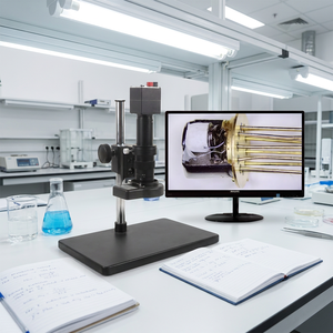 Microscope numérique stéréo tout-en-un TP-VM90L-D avec écran IPS de 9 pouces, 12MP, <span class=keywords><strong>zoom</strong></span> continu 0,7-4,5X - Product Image 4