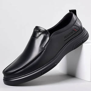 Chaussures Oxford pour hommes haut de gamme, rétro, formelles, en cuir véritable et en maille, design luxueux pour les affaires, très vendues, confortables et durables - Product Image 6