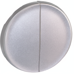 Interruptores basculantes dobles plateados COMETE - Product Image 1