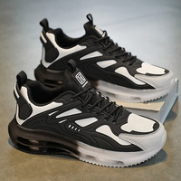 Chaussures de sport décontractées de luxe pour hommes, tendance, avec amorti à coussin d'air et rehaussement de la taille, vente en gros OEM