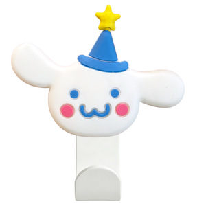 Crochets adhésifs mignons en forme de demi-poisson de dessin animé |   Crochets pour chapeaux en PVC Keroppi/<span class=keywords><strong>Melody</strong></span>, forte capacité de charge, sans perçage - Product Image 2