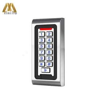 Waterproof Metal Keypad Card Access Control System M06 With 13.56Mhz IC Card Standalone Door Access Controller