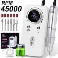 Nouvelle perceuse à ongles rechargeable, polisseuse à ongles électrique portable pour salon de manucure