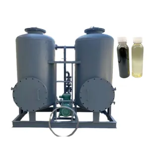 1.2m diameter diesel oil filtration tank mini-oil refinery to make clean diesel