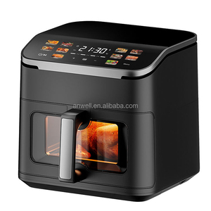 ANWELL Hot Selling 5L /6L/8L Air Fryer LED Touch Screen <strong>Airfryers</strong> 8 Preset Menus 304 Heating Tube Household Air Fryer OEM ODM - Product Image 5