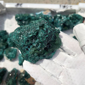 卸売 天然 ダイオプテーズ 原石 ヒーリング クリスタル ラフストーン クラフト 標本 室内装飾用 - Product Image 4