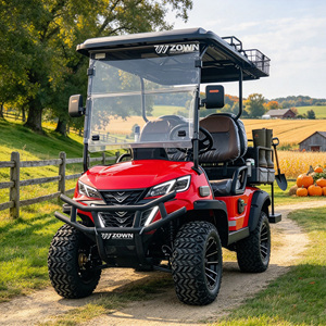 Nouvelle Voiturette de Golf Électrique CE d'Usine pour Exportation, 2/4/6/8 Places, Tout-Terrain, pour Terrains de Golf et Visites Panoramiques - Product Image 1