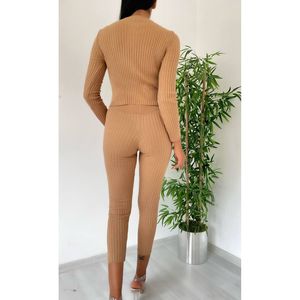 Conjunto de punto con cremallera Saphire 846 - Marrón - Product Image 2
