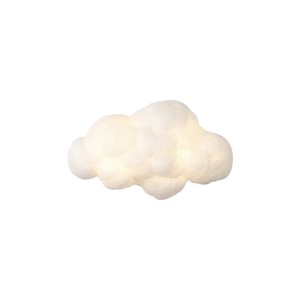 Cloud Wall Lamp Creative <b>White</b> Cloud Cotton Decorative LED Warm Light For Kids Bedroom <b>Bedside</b> Lighting - Product Image 5