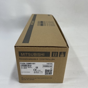 คอนโทรลเลอร์ลอจิกแบบตั้งโปรแกรมได้ PLC ใหม่และเป็นของแท้ 100% รุ่น FX2N FX2N-128MR-001 - Product Image 1