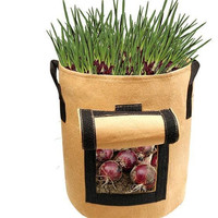 Harga Grosir Pabrik Kantong Tanam Felt 5/10/15/20/25 Galon untuk Kebun Sayuran Kentang Sabut Kelapa Stroberi Tanaman