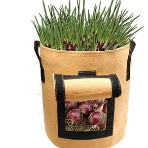 Commercio all'<span class=keywords><strong>ingrosso</strong></span> 5 galloni giardino verdura patata cocopeat fragola pianta feltro grow bag per <span class=keywords><strong>piante</strong></span> - Product Image 3