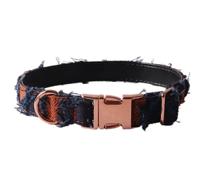 फैशन विंटेज पालतू कॉलर रंगीन स्टड और धातु के सामान, सभी कुत्तों के लिए समायोज्य और टिकाऊ - Product Image 4