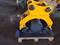 Compacteur à plaques hydraulique SOOSAN pour excavatrice, accessoire de compactage par vibration pour excavatrice de 10 à 17 tonnes, pour le compactage du sol.