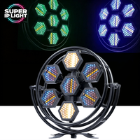 Luces LED Retro de 7*60W para Discoteca, RGBW Cálidas, Auxiliares DMX512 para DJ, Club, Fiesta, Espectáculo