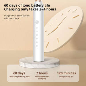 <span class=keywords><strong>Cepillo</strong></span> <span class=keywords><strong>de</strong></span> <span class=keywords><strong>Dientes</strong></span> Eléctrico Sónico Económico en Oferta 2025, Recargable con 4 Cabezales - Product Image 4