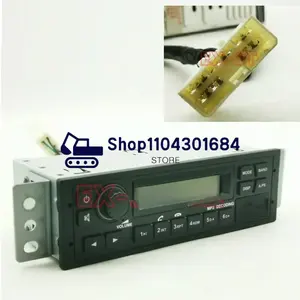 Reproductor de Radio MP3 USB de 24V para Excavadora DOOSAN DH215-7, DX215, DX380, DX140, SOLAR 150 - Product Image 2