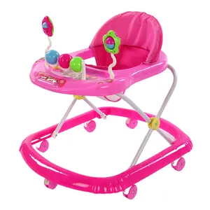 Simple Plastic Toddler Walker With Baby Safety Products And Toy Coffre Fort