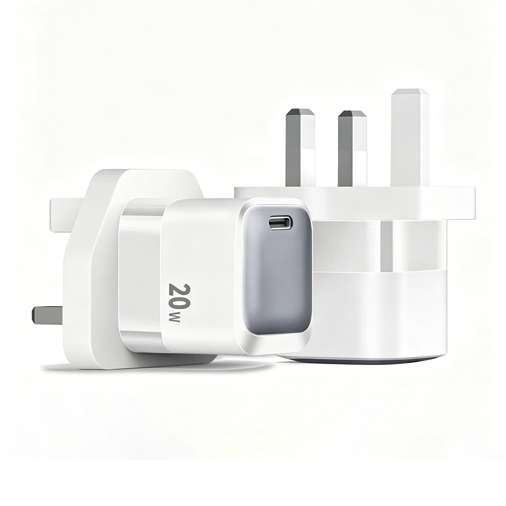 20W-UK-1C-White