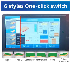 JC500 machine à plaquer les chants de formage souple automatique complète solution de bordage professionnelle pour panneaux de porte d'armoire - Product Image 3