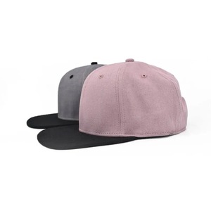 หมวกแก๊ปแบบ Snapback 6 แผง สีพื้น ขอบตัดสี ผ้าแคนวาส คอตตอน สไตล์สตรีท ลำลอง สำหรับผู้ใหญ่ ขนาด 58-60 ซม. - Product Image 4