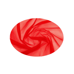 Tessuto in organza rossa Ilan 150x200cm per accessori da matrimonio - Product Image 1