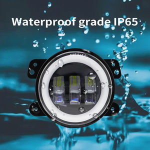 Faro <span class=keywords><strong>Antiniebla</strong></span> DRL de 12V 4 Pulgadas 30W 4000LM Luz Ámbar Blanca para Parachoques Delantero de Coche para <span class=keywords><strong>Jeep</strong></span> <span class=keywords><strong>Renegade</strong></span> BU 2015 2016 2017 2018 - Product Image 5