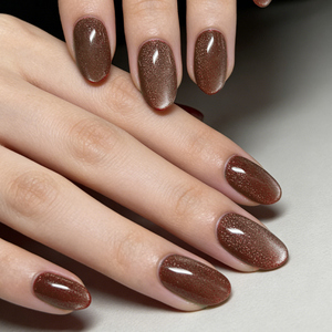 <span class=keywords><strong>Uñas</strong></span> Postizas Francesas de Alta Calidad en <span class=keywords><strong>Color</strong></span> <span class=keywords><strong>Rosa</strong></span> Nude Almendrado, Acabado Brillante, Fáciles de Aplicar, Reutilizables y Modernas - Product Image 3