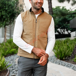 Gilet polyvalent pour homme avec caractéristiques réglables et qualité supérieure, adapté aux entraînements et aux sorties décontractées avec amélioration - Product Image 6