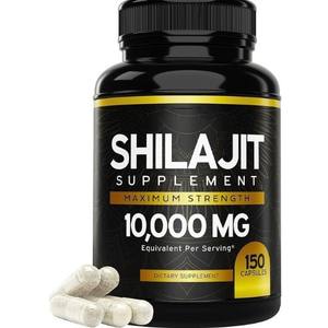 Capsules de <span class=keywords><strong>Shilajit</strong></span> Wrightlife OEM 10000MG disponibles, extrait d'herbes biologiques, complément alimentaire naturel - Product Image 1
