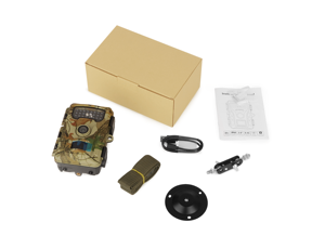 48MP/4K 90 objectif grand angle <span class=keywords><strong>940NM</strong></span> IR Vision nocturne capteur CMOS SD IP66 étanche 4x Zoom optique Mini caméra de piste de <span class=keywords><strong>chasse</strong></span> - Product Image 5