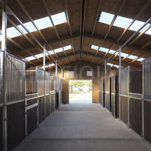 Fournitures de grange pour chevaux personnalisées Équipement d'élevage Écurie préfabriquée pour chevaux avec porte coulissante - Product Image 6