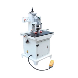 Máquina perforadora automática de agujeros para puertas de madera, perforadora de bisagras de un solo cabezal, máquina perforadora de agujeros para bisagras de gabinetes para carpintería - Product Image 1