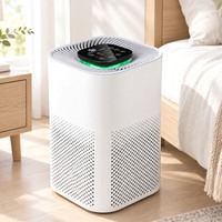 Penjernih Udara Pintar untuk Rumah dan Kantor dengan Filter HEPA H13, Layar Sentuh, dan Tampilan Kualitas Udara LED