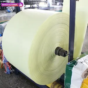 Plastic Fabric Pp Woven Fabric Roll For Making Bag