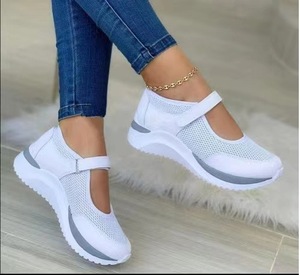 HO nuove <span class=keywords><strong>scarpe</strong></span> singole Casual <span class=keywords><strong>da</strong></span> <span class=keywords><strong>donna</strong></span> con zeppe comode <span class=keywords><strong>scarpe</strong></span> sportive <span class=keywords><strong>da</strong></span> <span class=keywords><strong>donna</strong></span> di <span class=keywords><strong>grandi</strong></span> dimensioni - Product Image 2
