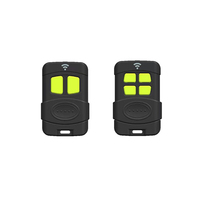 Control Remoto RK-TY90 con Escaneo Automático de 300-500MHz, Transmisor con Código de Aprendizaje, Construcción de Metal y Plástico para Puerta de Garaje y Llave de Auto