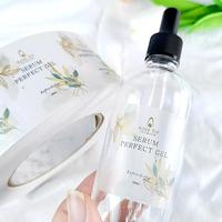Étiquettes d'emballage de bouteilles personnalisées, étiquettes adhésives d'impression, étiquettes d'emballage cosmétique, étiquettes de maquillage pour bouteilles cosmétiques